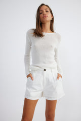 Sloane Top - White