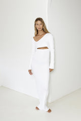 AURORA DRESS - WHITE