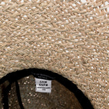 Alicante Fedora Natural Straw