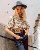 Lara Top - Leopard