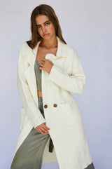 Jude Coat - White