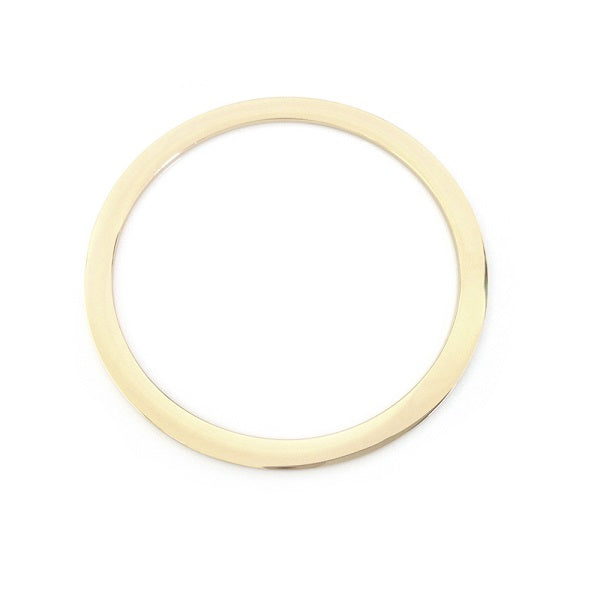 stainless steel gold bangle